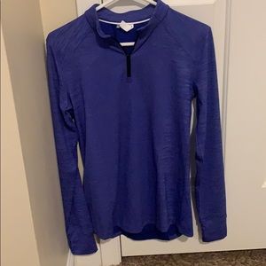 blue under armour sweatshirt